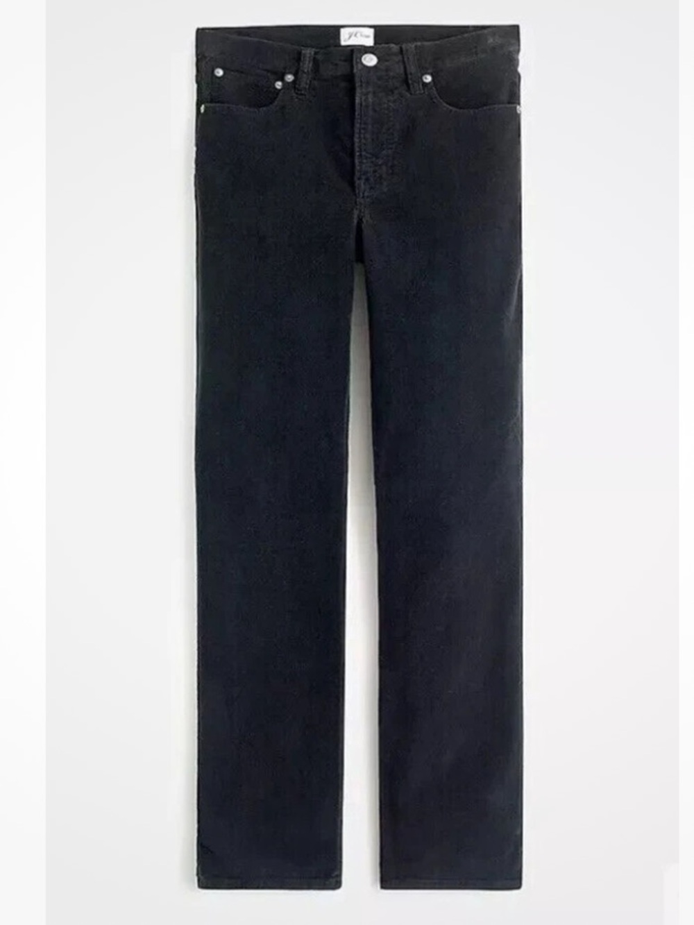 J.Crew Vintage Slim Straight Black Corduroy Pants Size 29